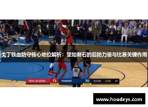 戈丁铁血防守核心地位解析：坚如磐石的后防力量与比赛关键作用